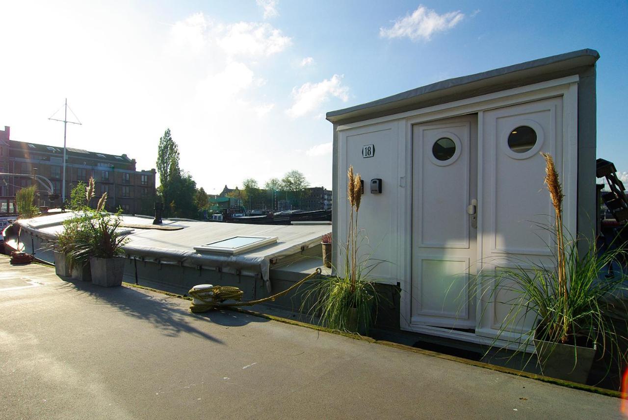 Eco Houseboat Hotel Amsterdam Exterior photo