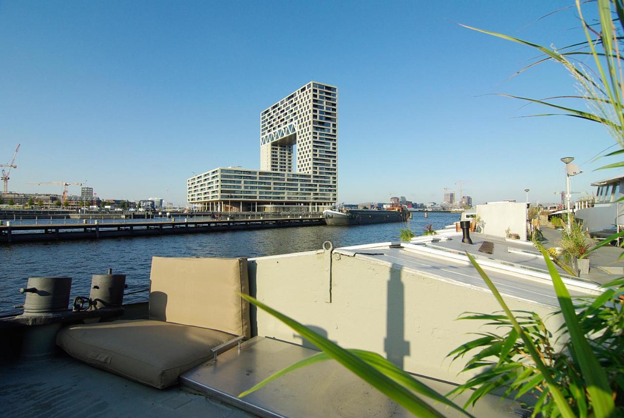 Eco Houseboat Hotel Amsterdam Exterior photo